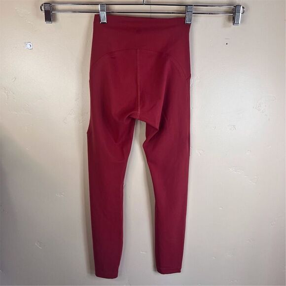 Lululemon‎ Instill HR 25” Smooth Cover Fabric Smoky Red Size 2 Women's Leggings - Picture 5 of 6